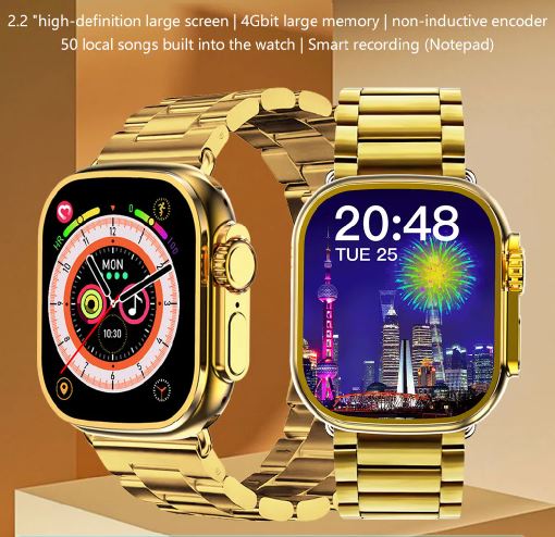 G9 Ultra Pro Golden Smart Watch